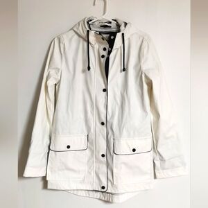 Topshop White Jackets & Coats Size 6